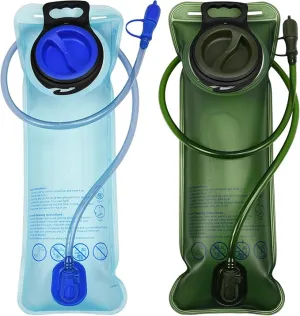 1/2/4/8 Pack Hydration Bladder, 1.5L/2L/2.5L/3L Water Reservoir, Leakproof Water Bladder Hydration Pack, Large Opening Water Storage Bladder Bag, for Cycling Hiking Camping