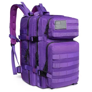 50L Military Tactical Backpack - Waterproof Hiking, Trekking, Camping Bag for Men & Women, Molle Bug Out Bag