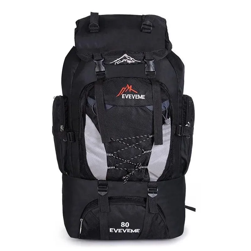 80L Waterproof  Outdoor Adventure Hiking & Climbing Rucksack Backpack