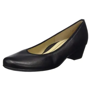 Ara Cardea Black Leather Pump (Women's)