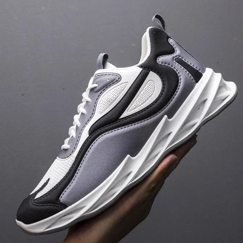 Autumn Winter 2024 New Men Casual Shoes Fashion Sneakers Men Mesh (Air Mesh) Breathable Soft-soled Men's Running Shoes