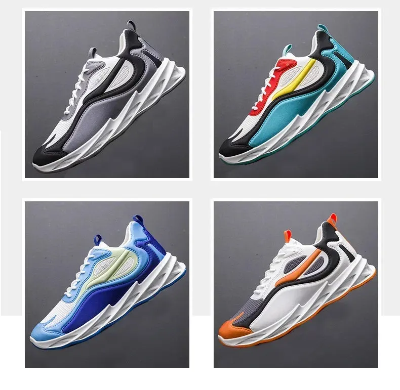 Autumn Winter 2024 New Men Casual Shoes Fashion Sneakers Men Mesh (Air Mesh) Breathable Soft-soled Men's Running Shoes