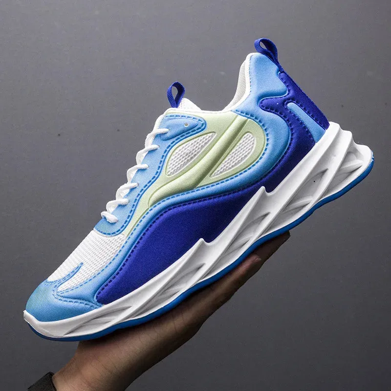 Autumn Winter 2024 New Men Casual Shoes Fashion Sneakers Men Mesh (Air Mesh) Breathable Soft-soled Men's Running Shoes