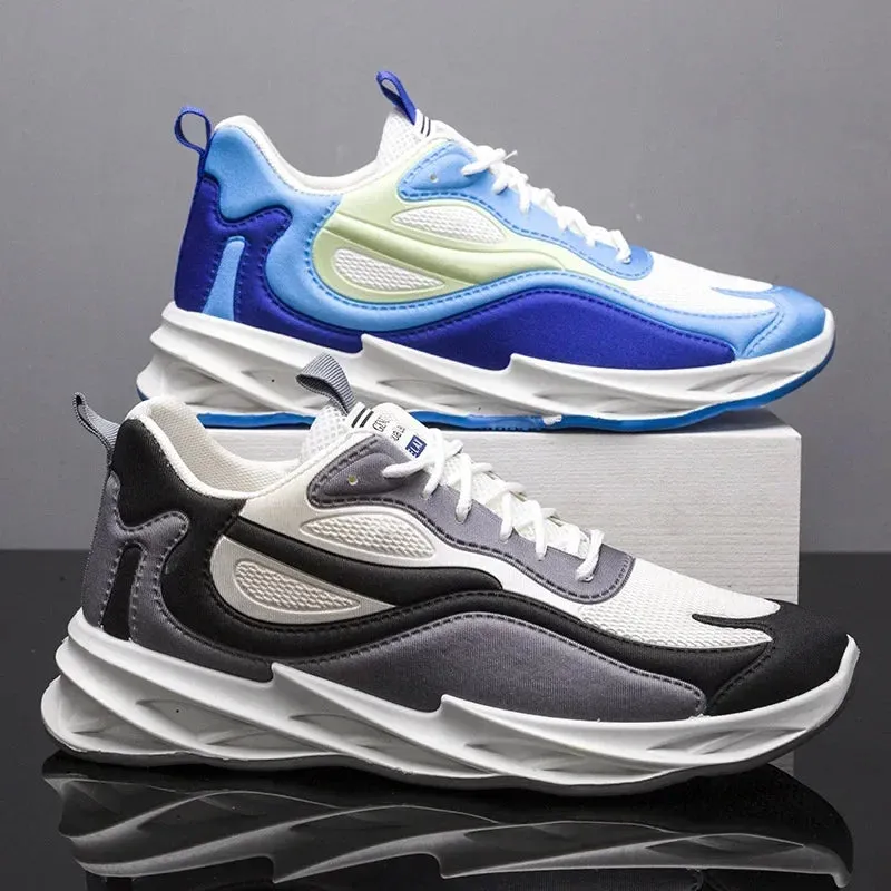 Autumn Winter 2024 New Men Casual Shoes Fashion Sneakers Men Mesh (Air Mesh) Breathable Soft-soled Men's Running Shoes