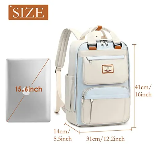 Backpack Uni, Waterproof Travel Backpack Hand Luggage Airplane Daypack Large Laptop Backpack 15.6 Inch School Backpack Backpack with Anti Theft Bag for Travel Casual Work