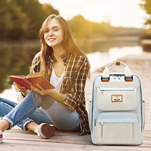 Backpack Uni, Waterproof Travel Backpack Hand Luggage Airplane Daypack Large Laptop Backpack 15.6 Inch School Backpack Backpack with Anti Theft Bag for Travel Casual Work