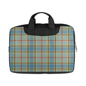 BALFOUR BLUE TARTAN LAPTOP WATERPROOF BAG NN5