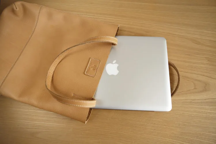 Brown Womens Genuine Leather Tote Bags Purse Handbags Shoulder Bag for Women
