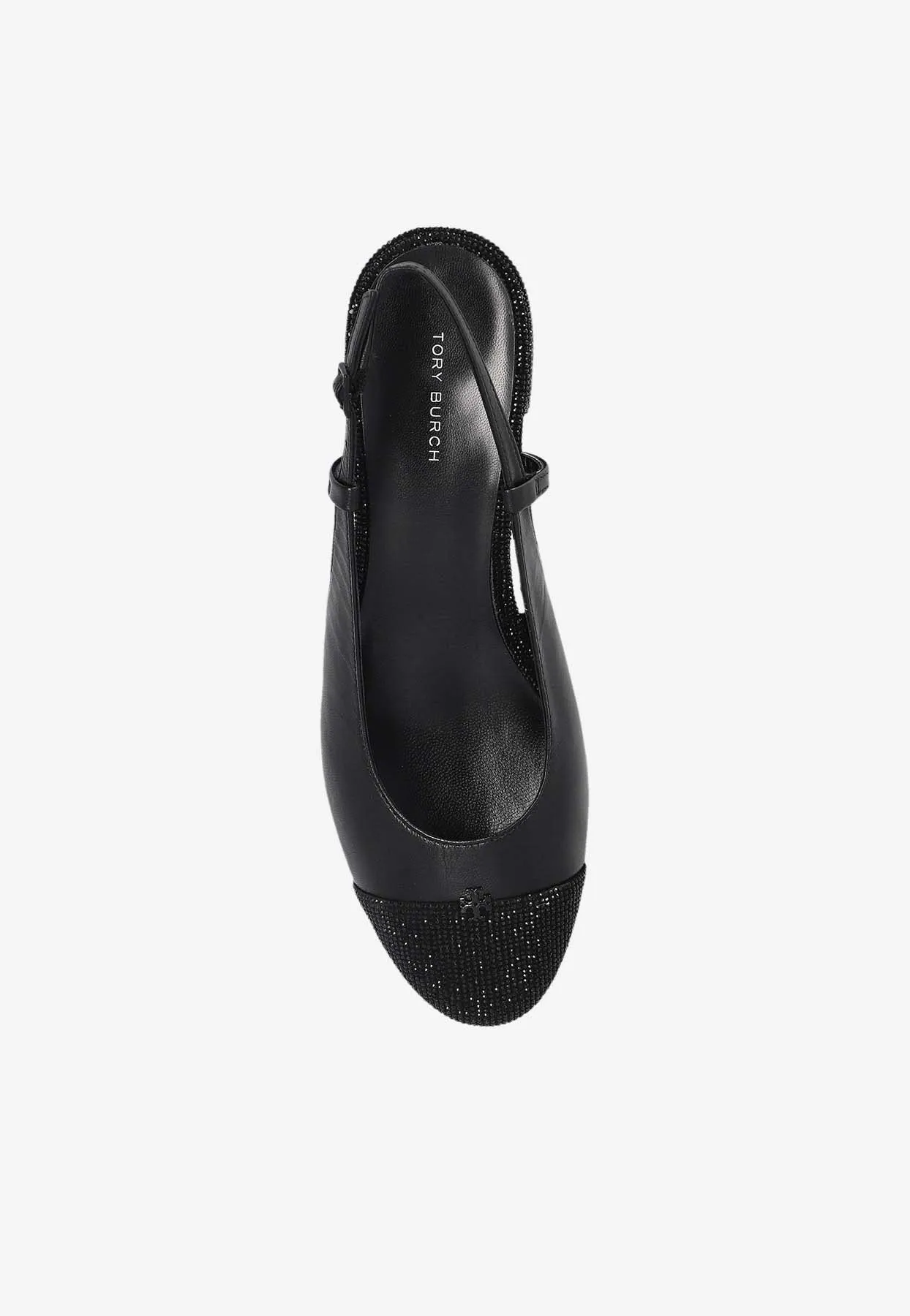 Cap-Toe 45 Pavé Slingback Pumps