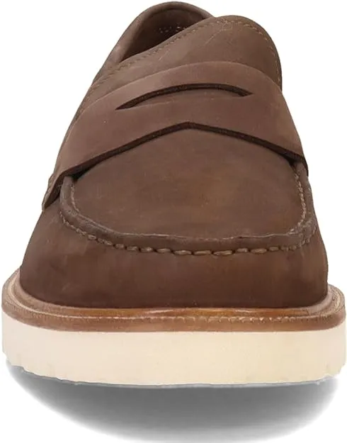 Cole Haan Men's American Classics Penny Loafers  Color Truffle Nubuck/Egret Size 9