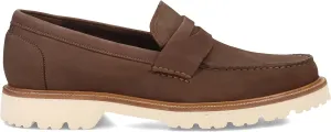 Cole Haan Men's American Classics Penny Loafers  Color Truffle Nubuck/Egret Size 9