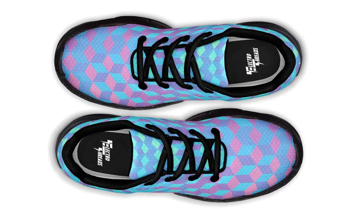 Colorful 3 D Chunky Shoes