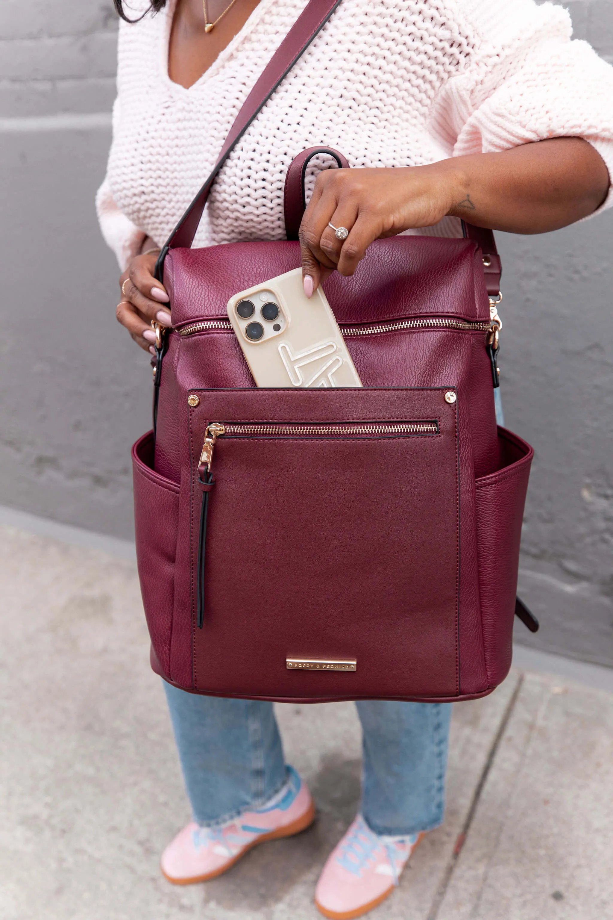 Commuter Backpack Berry
