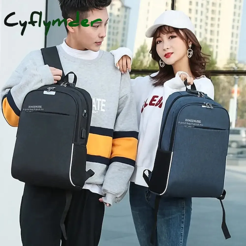 Cyflymder Multifunctional Waterproof USB Charging Business Laptop Backpack Men and Women Travel Anti-theft Backpack School Backpack, Back to School Gift