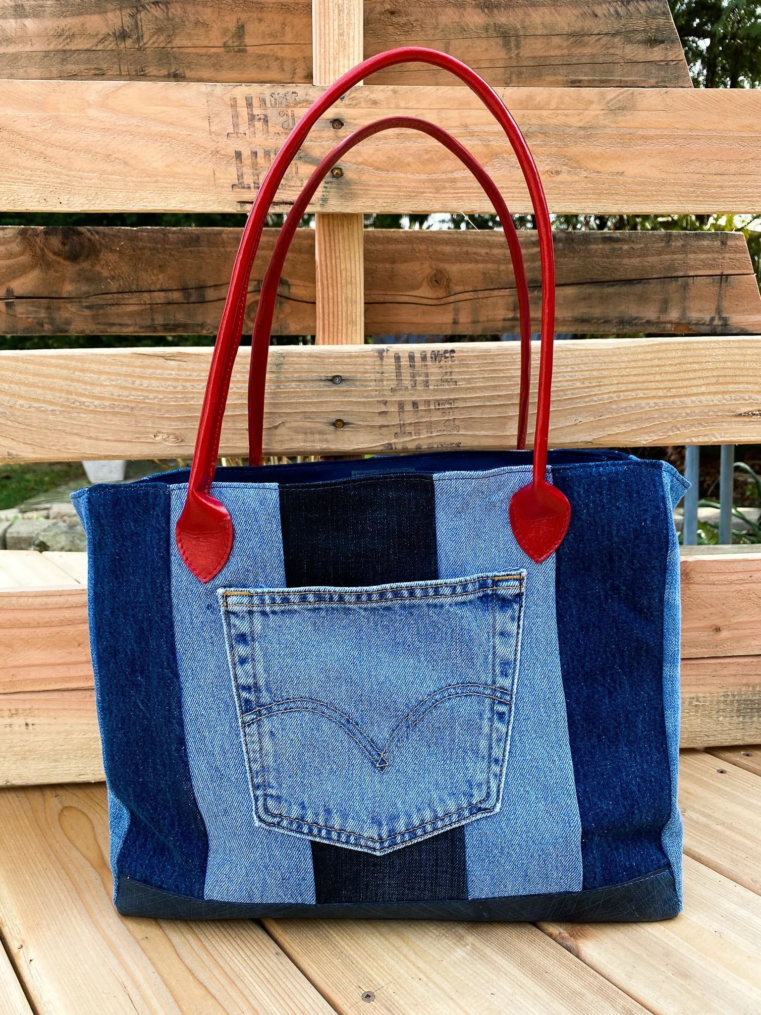 Denim Tote #3