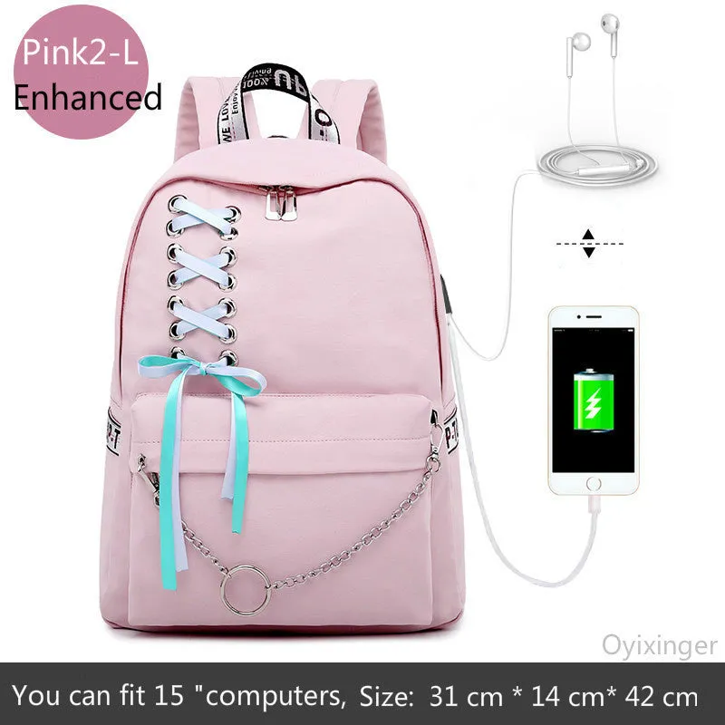 Fashion Schoolbag, Students Laptop Backpack Kids School