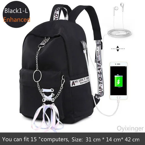 Fashion Schoolbag, Students Laptop Backpack Kids School