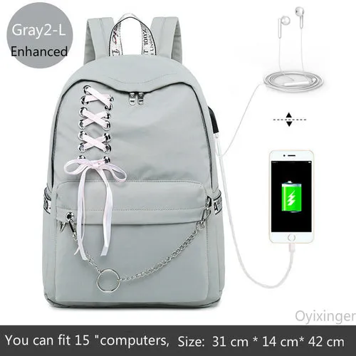 Fashion Schoolbag, Students Laptop Backpack Kids School