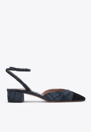 French Flirt 35 Denim Pumps