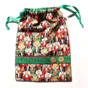 Full of Nutcrackers Drawstring Tote