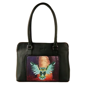 Genuine Leather Handcrafted Handbag Women (Pine Green)