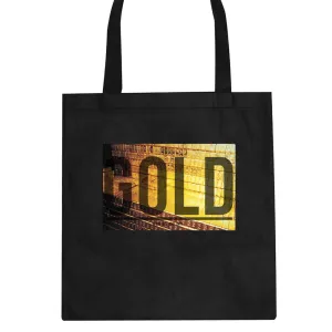 Gold Bricks Money Luxury Bank Cash Tote Bag