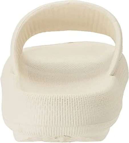 Joomra Shower Slippers for Women Mens Massage Foam Pillow House Shower Bath Bathroom Home Platform Sandals Slipers Cushion Cloud Slides for Ladies Female Male Sandles Beige 39-40