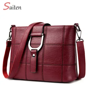 Luxury Women Messenger Bags Designer Woman Bag 2019 Brand Leather Shoulder Bags Tote Bag Sac A Main