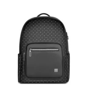 Master Fingerprint Lock Crossbody bag Black.