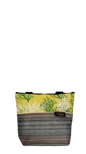 Med Mesh Tote Bag Coral Melemele Long Strap