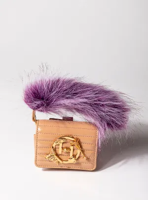 Outhouse   -   Sling Bag The Oh V Furbie - Weekend Beige