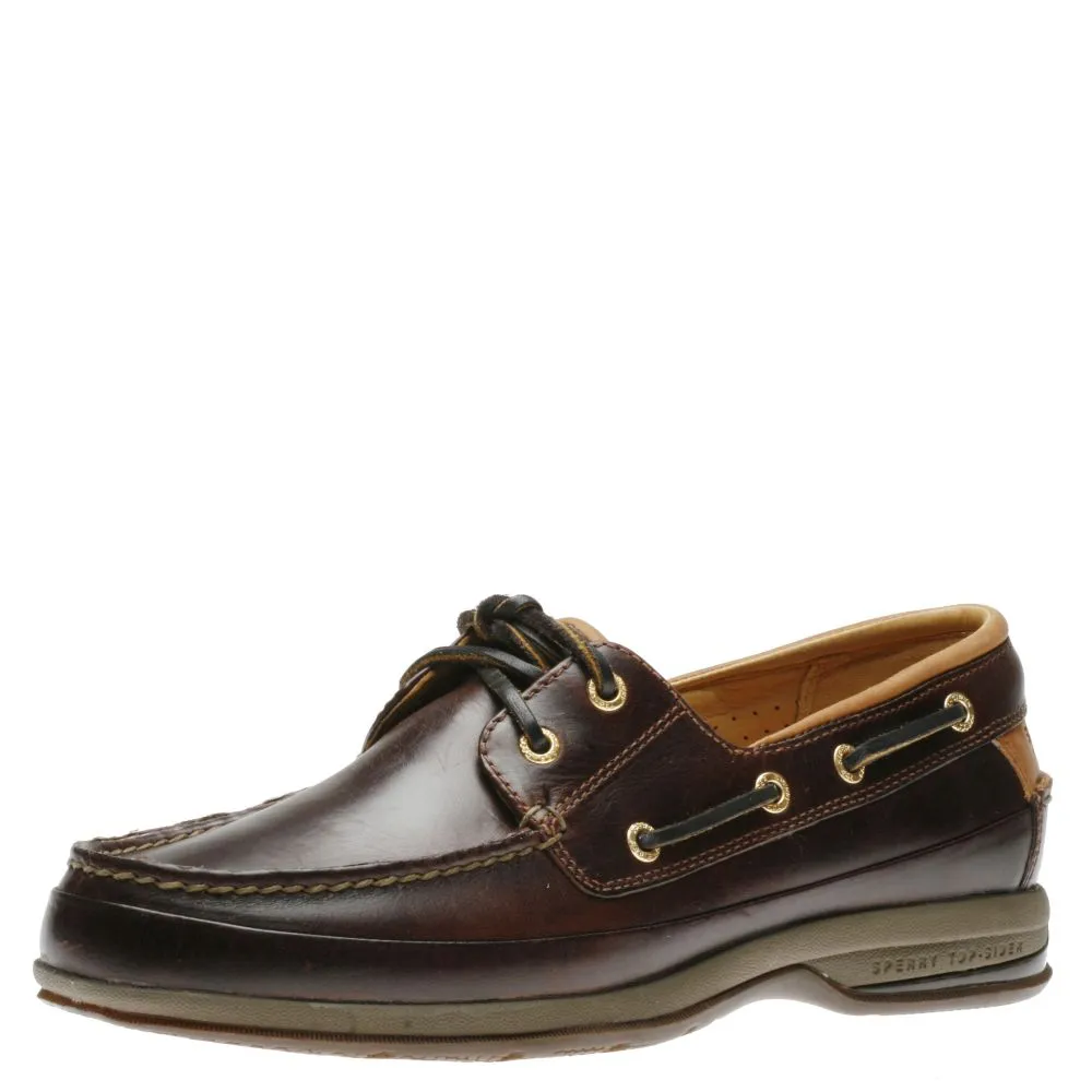 Sperry Men's Gold Cup Authentic Original 2-Eye Boat Shoe in Amaretto