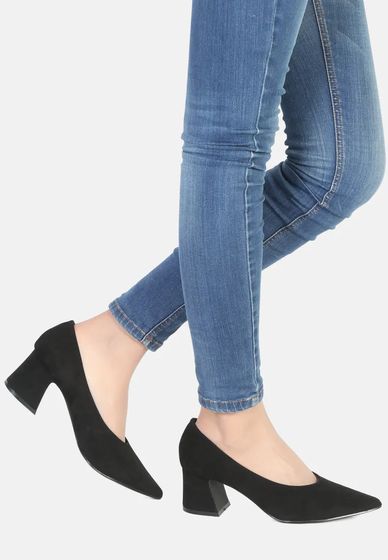 Tori Block Heel Pumps