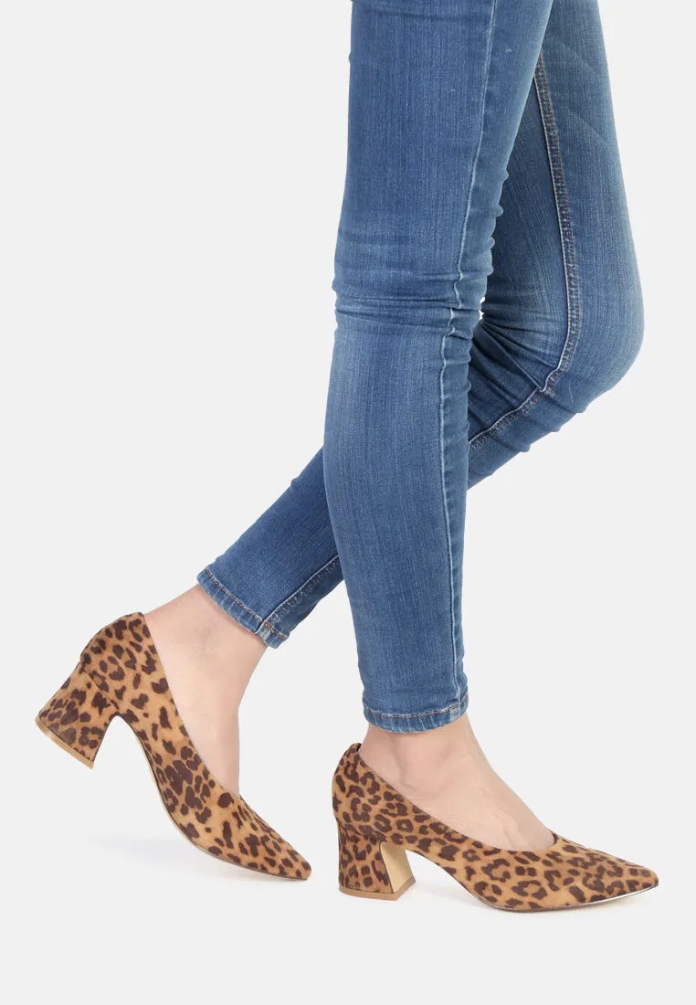 Tori Block Heel Pumps