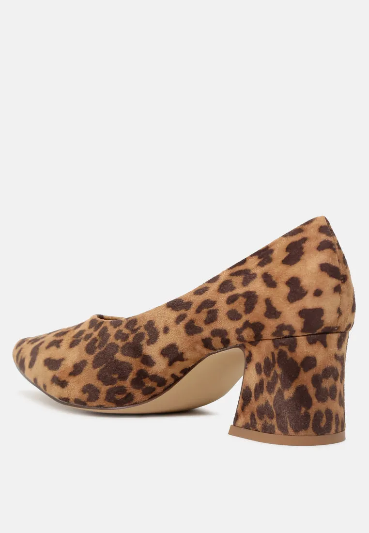 Tori Block Heel Pumps