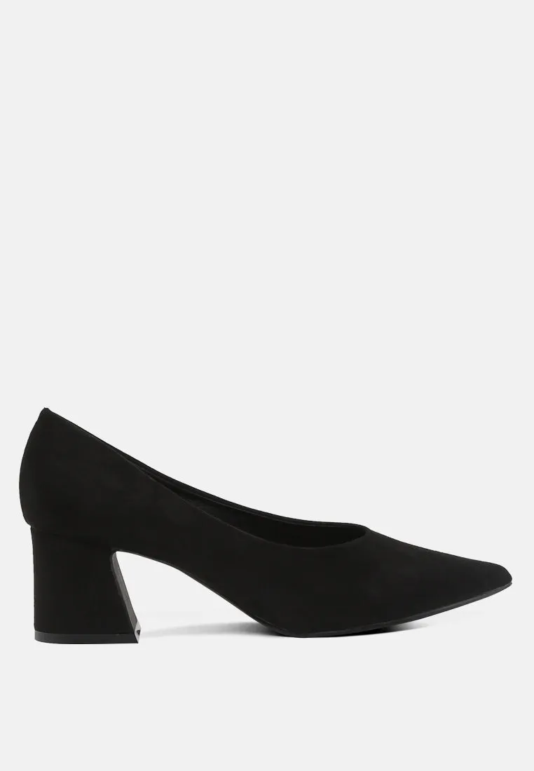 Tori Block Heel Pumps