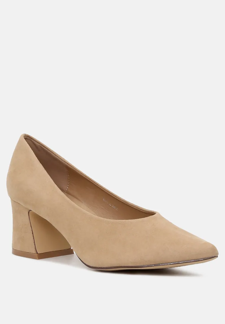 Tori Block Heel Pumps