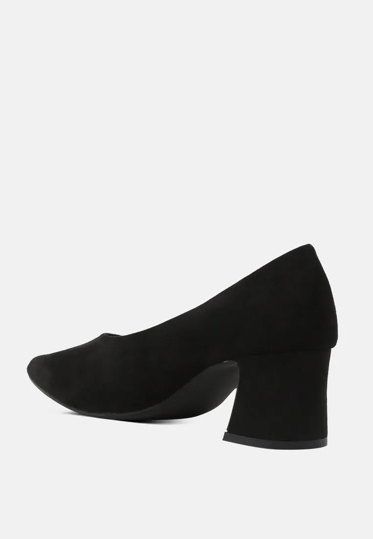 Tori Block Heel Pumps