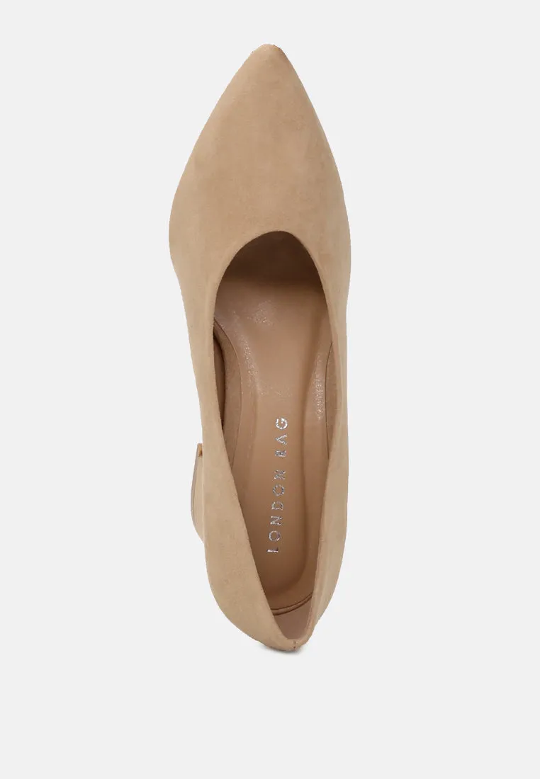Tori Block Heel Pumps