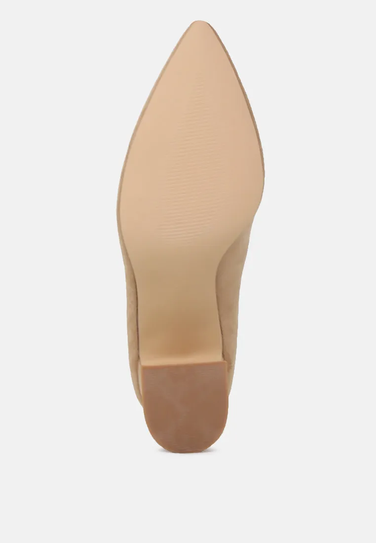 Tori Block Heel Pumps