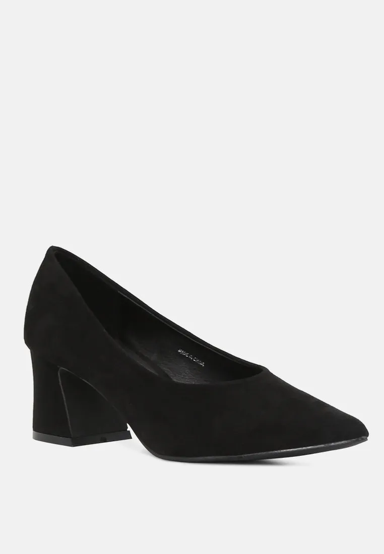 Tori Block Heel Pumps