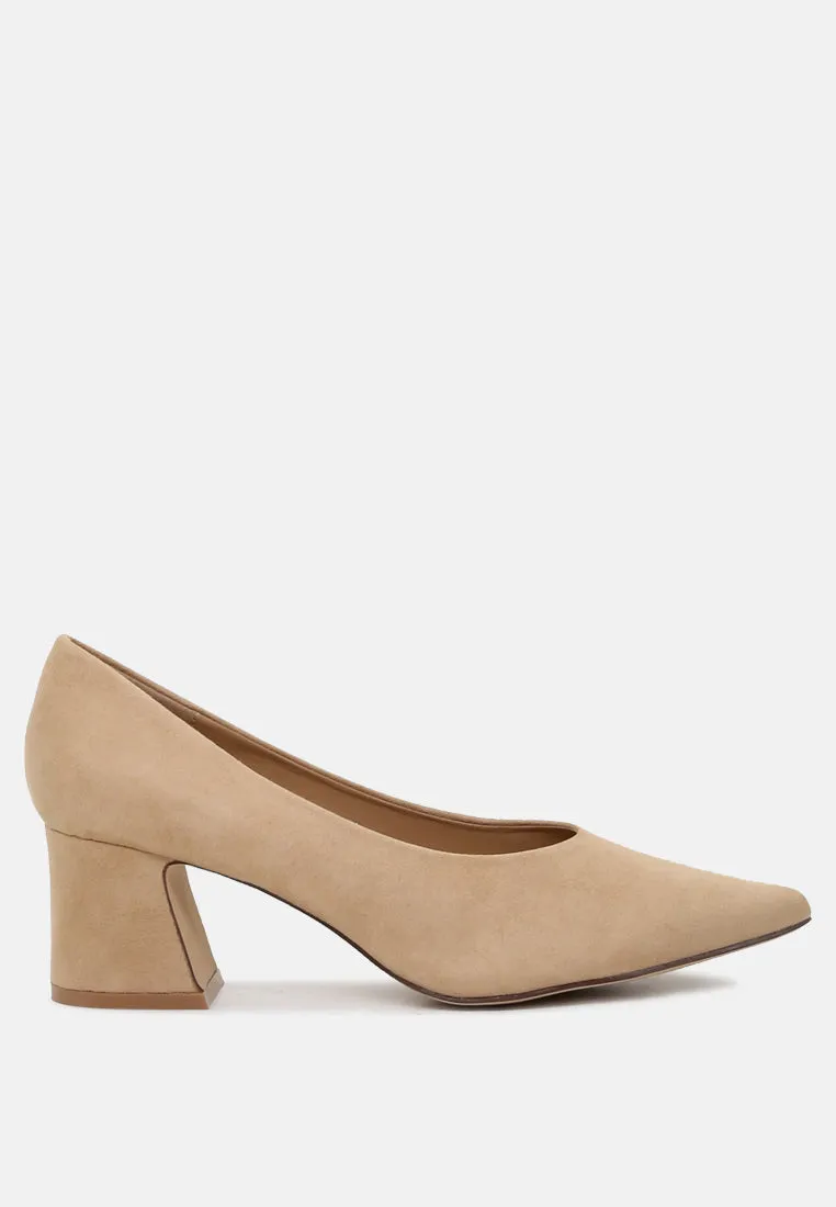 Tori Block Heel Pumps