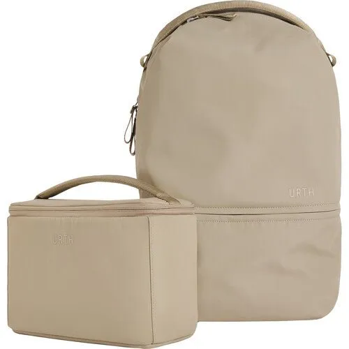 Urth Arkose Camera Backpack with Camera Insert - Sand