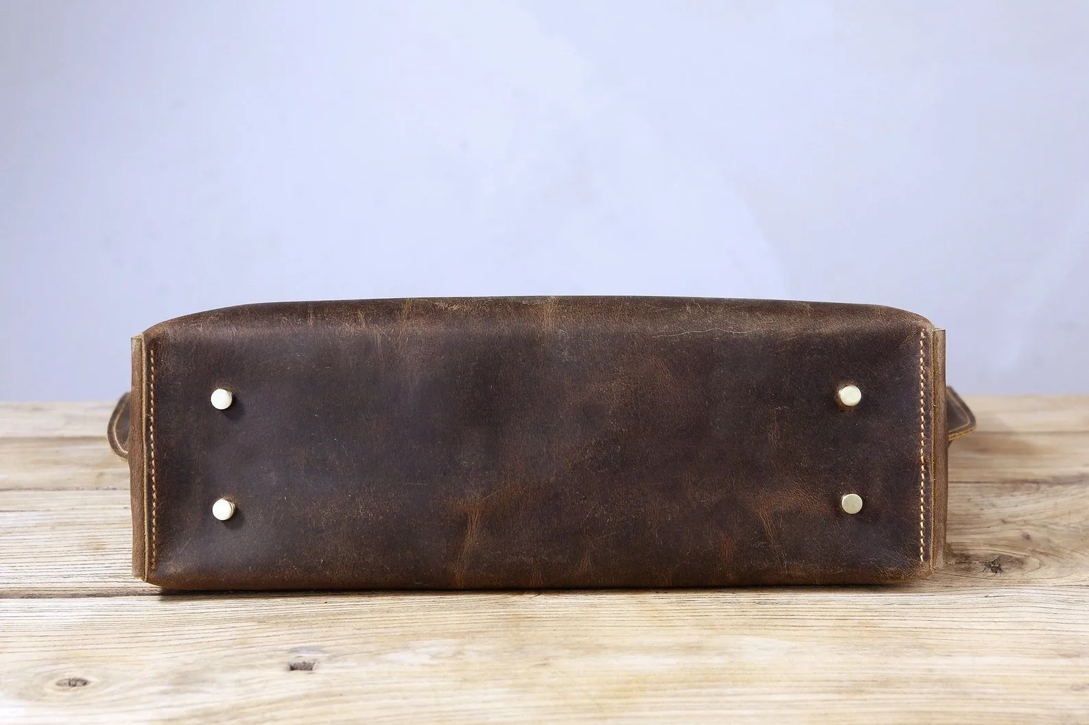 Vintage leather extra large tote bags