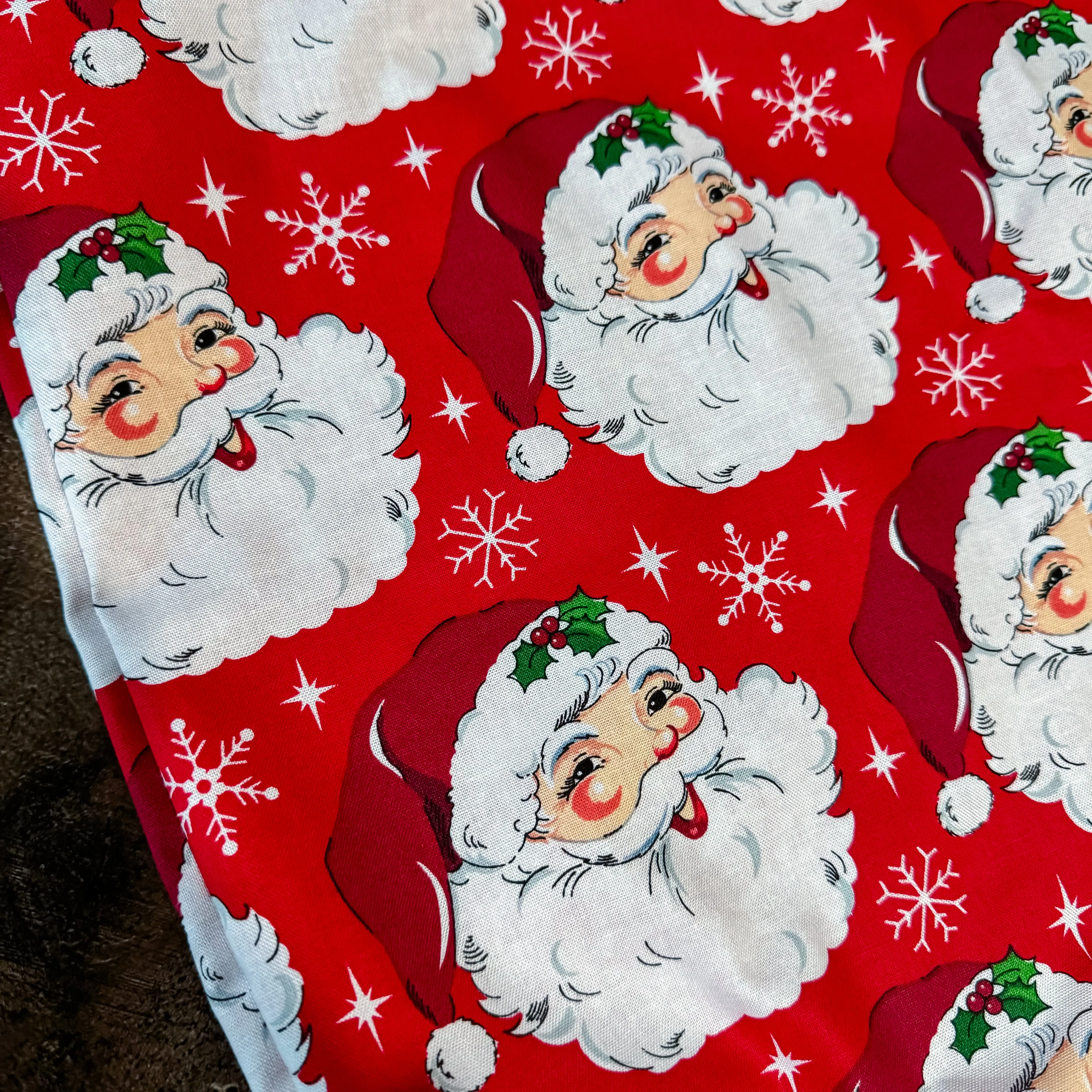 Vintage Santa Tote Bag