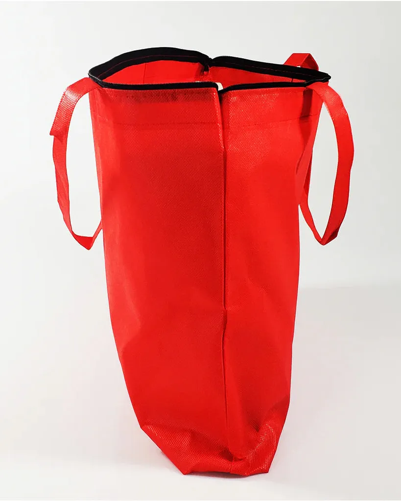 Zippered Promo Convention Tote Bag with Gusset - GN26