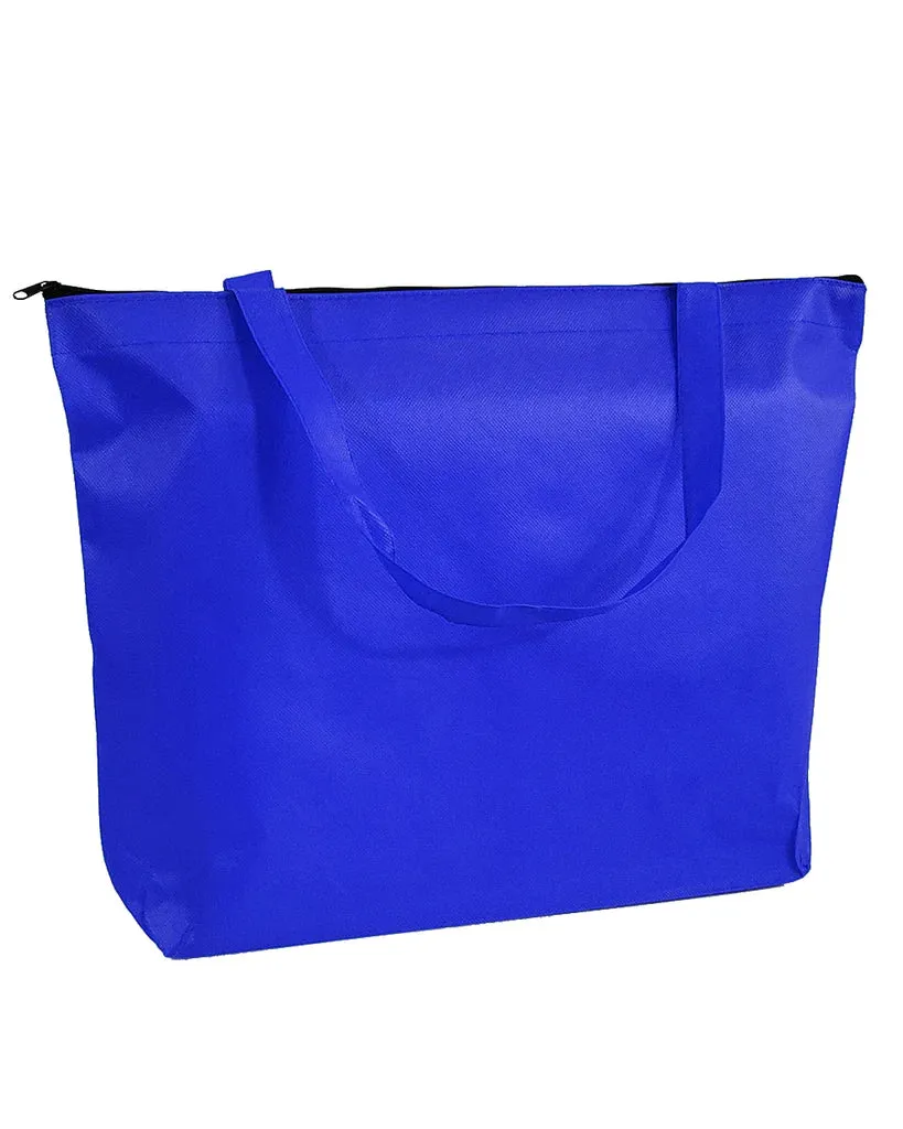 Zippered Promo Convention Tote Bag with Gusset - GN26